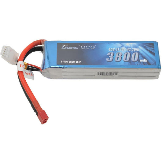 Gens Ace 3S LiPo Battery 45C (11.1V/3800mAh)