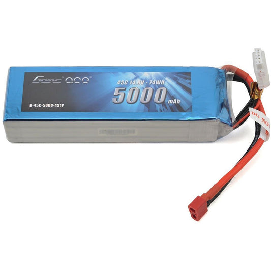 Gens Ace 4S LiPo Battery 45C (14.8V/5000mAh)