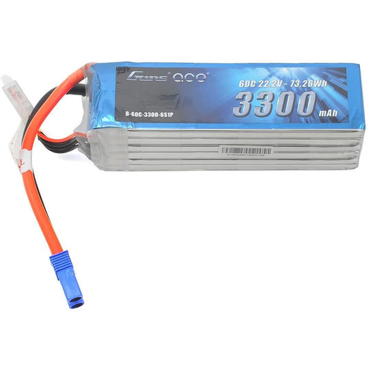 Gens Ace 6S LiPo Battery 60C (22.2V/3300mAh)