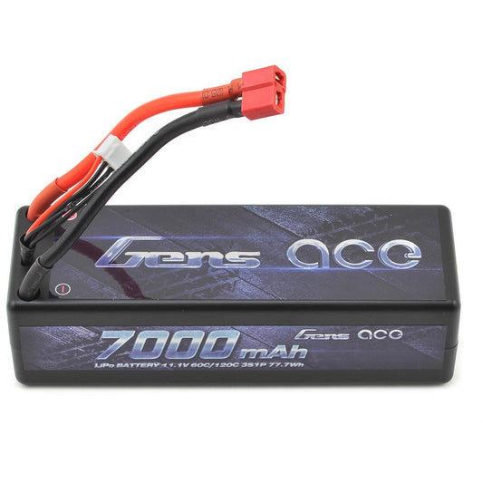 Gens Ace 3s LiPo Battery Pack 60C w/T-Style Plug (11.1V/7000mAh)