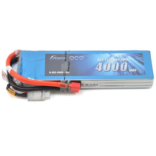 Gens Ace 3s LiPo Battery 45C  (11.1V/4000mAh)
