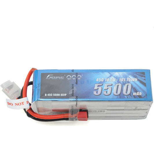 Gens Ace 5s LiPo Battery 45C  (18.5V/5500mAh)