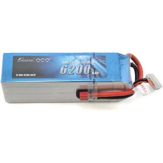 Gens Ace 6S LiPo Battery 60C (22.2V/6200mAh)