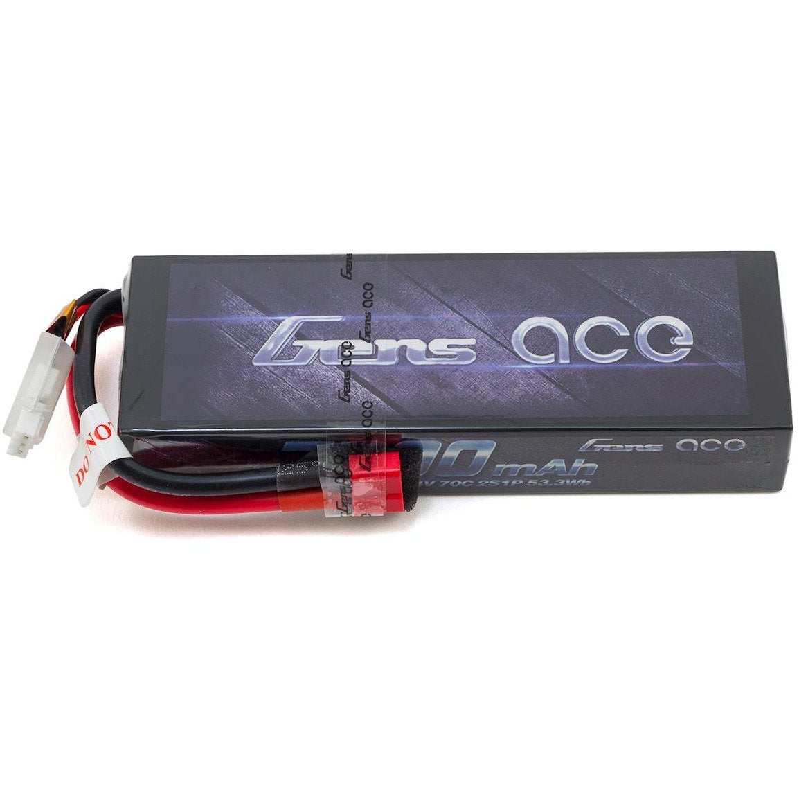 Gens Ace 2s LiPo Battery Pack 70C  w/T-Syle Connector (7.4V/7200mAh)