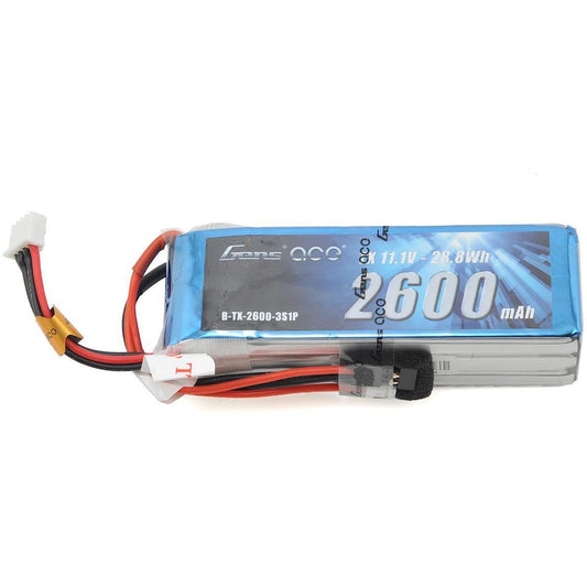 Gens Ace 3s LiPo Transmitter Battery (11.1V/2600mAh)
