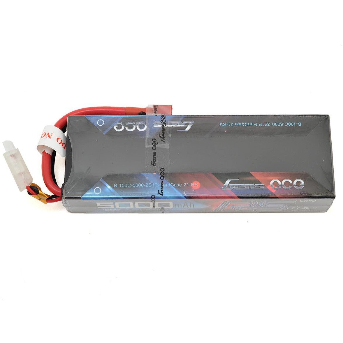 Gens Ace Race Spec 2s LiPo Battery Pack 100C w/Deans Connector (7.4V/5000mAh)