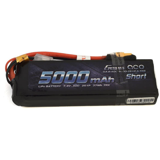 Gens Ace 2S Soft 50C LiPo Battery Pack w/XT60 Connector (7.4V/5000mAh)