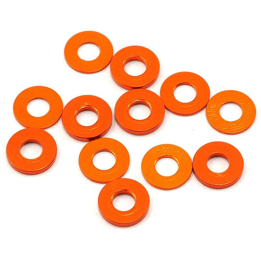 HB Racing 3x7mm Washer Set (Orange) (6)