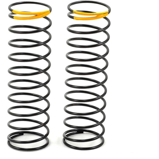 HB Racing 36.4mm Rear Shock Spring (Yellow - 36.4g/mm) (2)