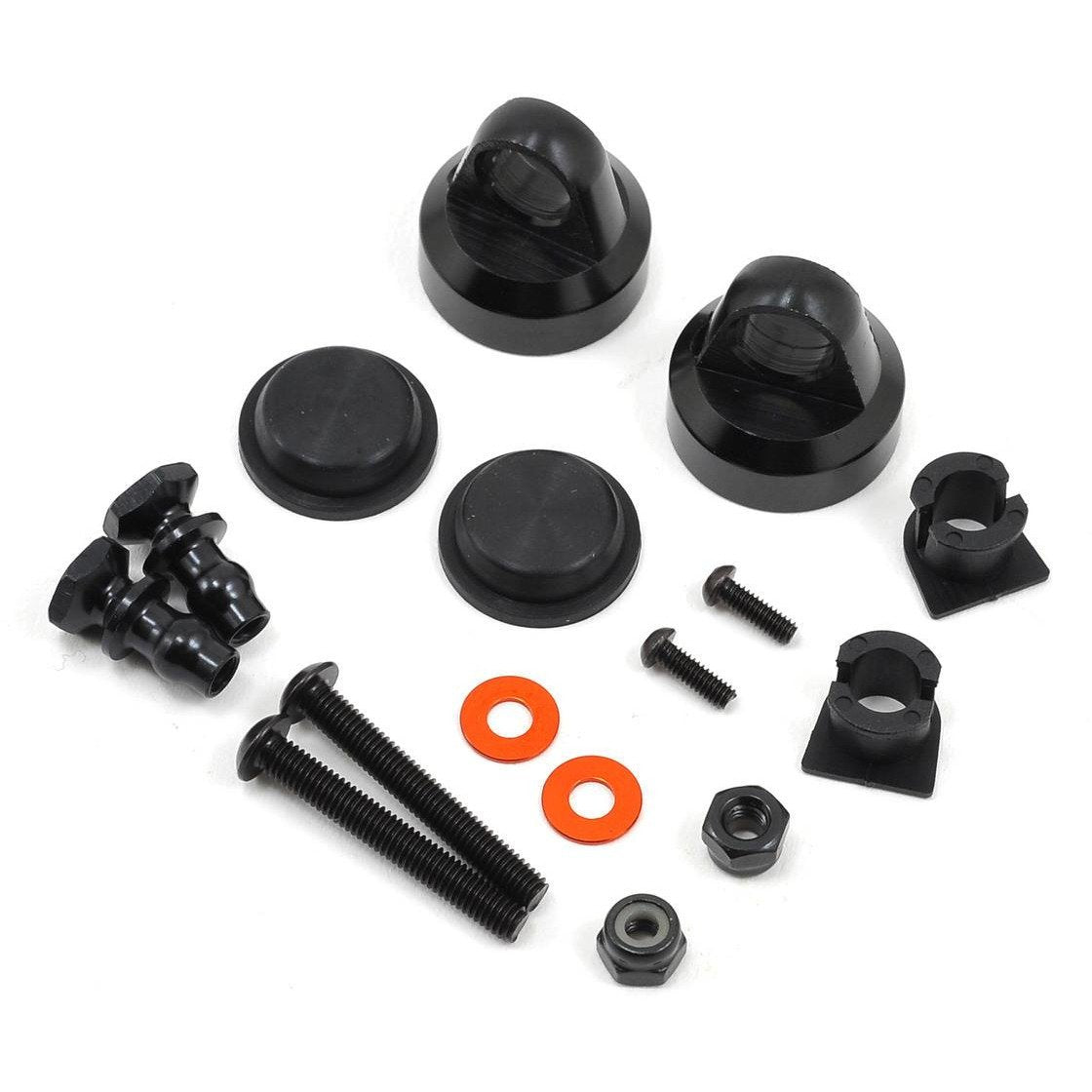 HB Racing Aluminum Hard Anodized Shock Cap (2)