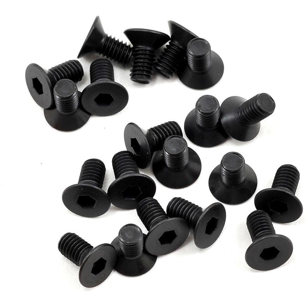 HB Racing 3x6mm Race Spec Flat Head Screw (20)