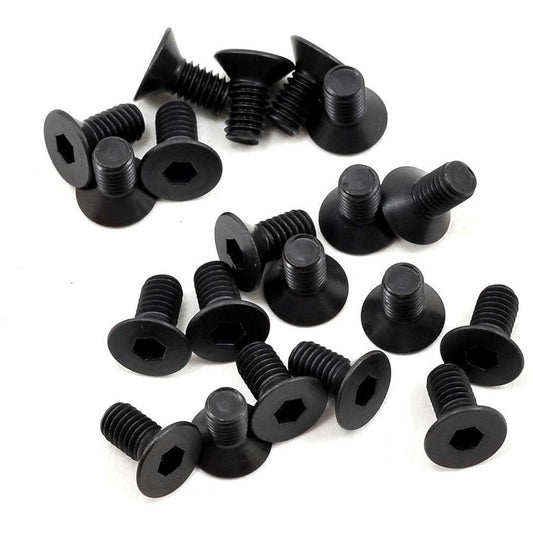 HB Racing 3x6mm Race Spec Flat Head Screw (20)
