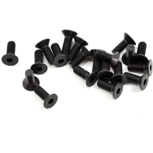 HB Racing 3x8mm Race Spec Flat Head Screw (20)