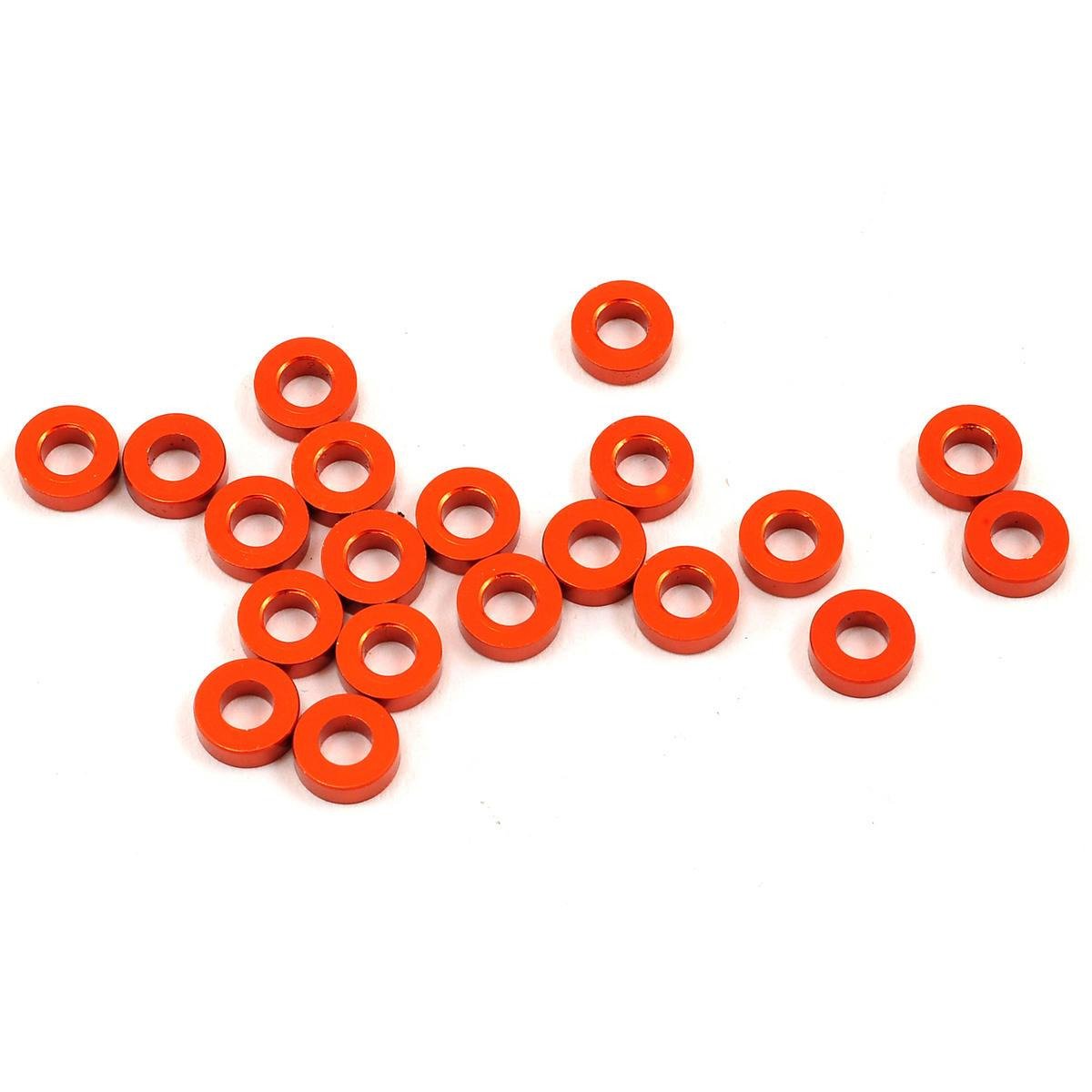 HB Racing 3x6x2.0mm Aluminum Spacer (20)