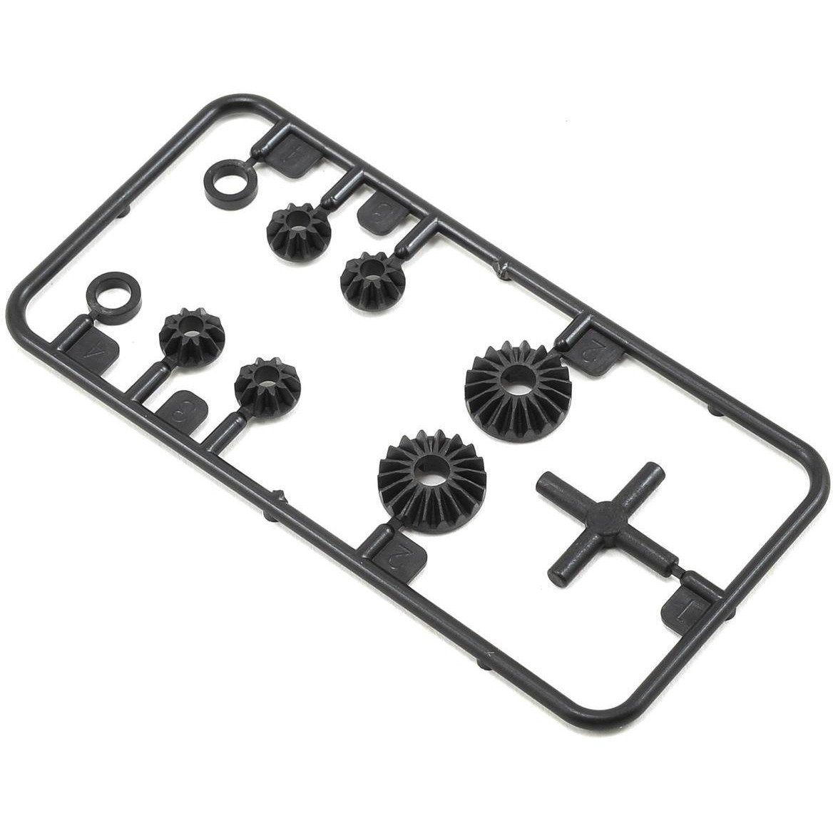 HB Racing Bevel Differential Gear Set