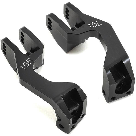 HB Racing Aluminum V2 Caster Block Set (15°)