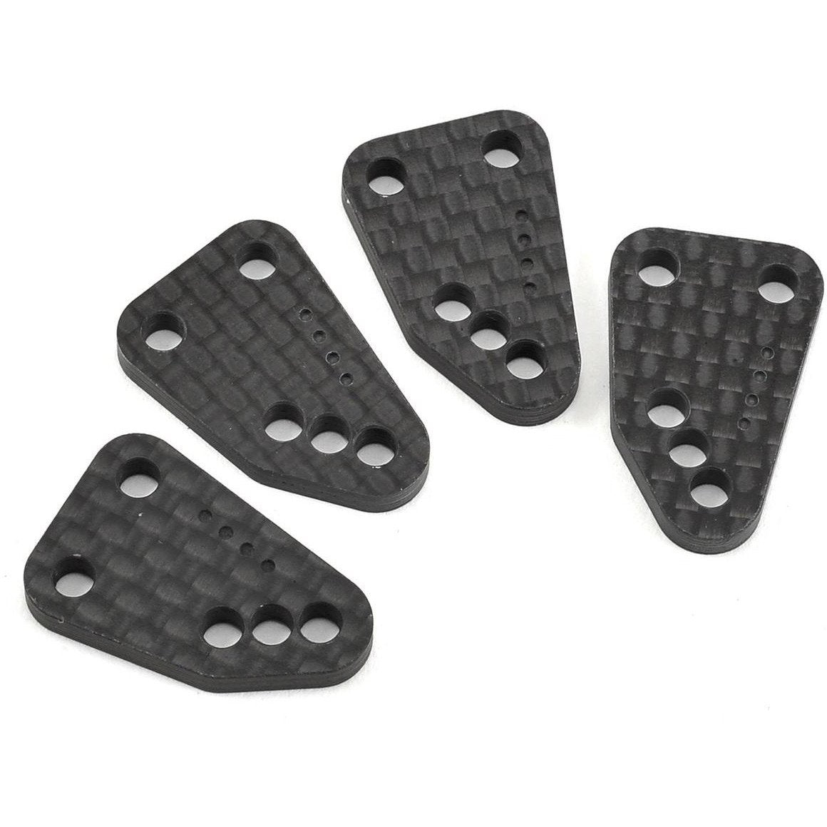HB Racing Carbon Fiber Rear Hub Carrier Arm Set (Type 4)