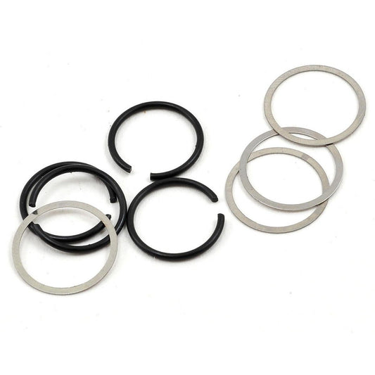 HB Racing Input Shaft Clip & Shim Set