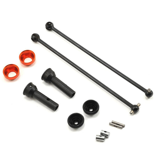 HB Racing 131mm Heavy Duty Front Drive Shaft Set (2)