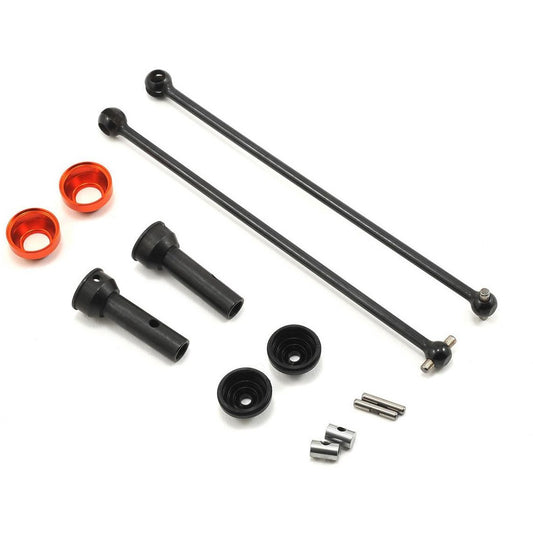 HB Racing 133mm Heavy Duty Rear Drive Shaft Set (2)