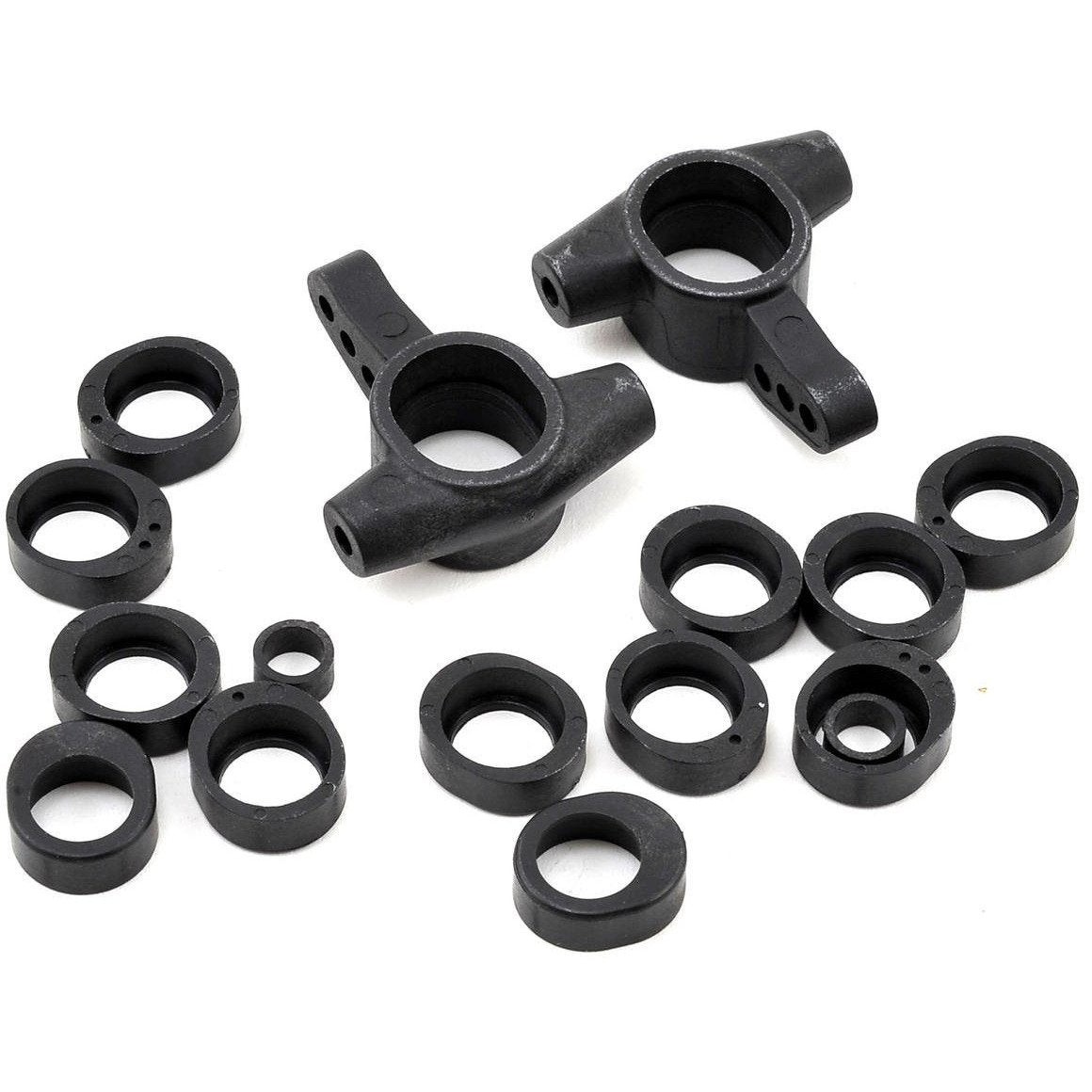 HB Racing D216 Steering Block/Trail Insert Set