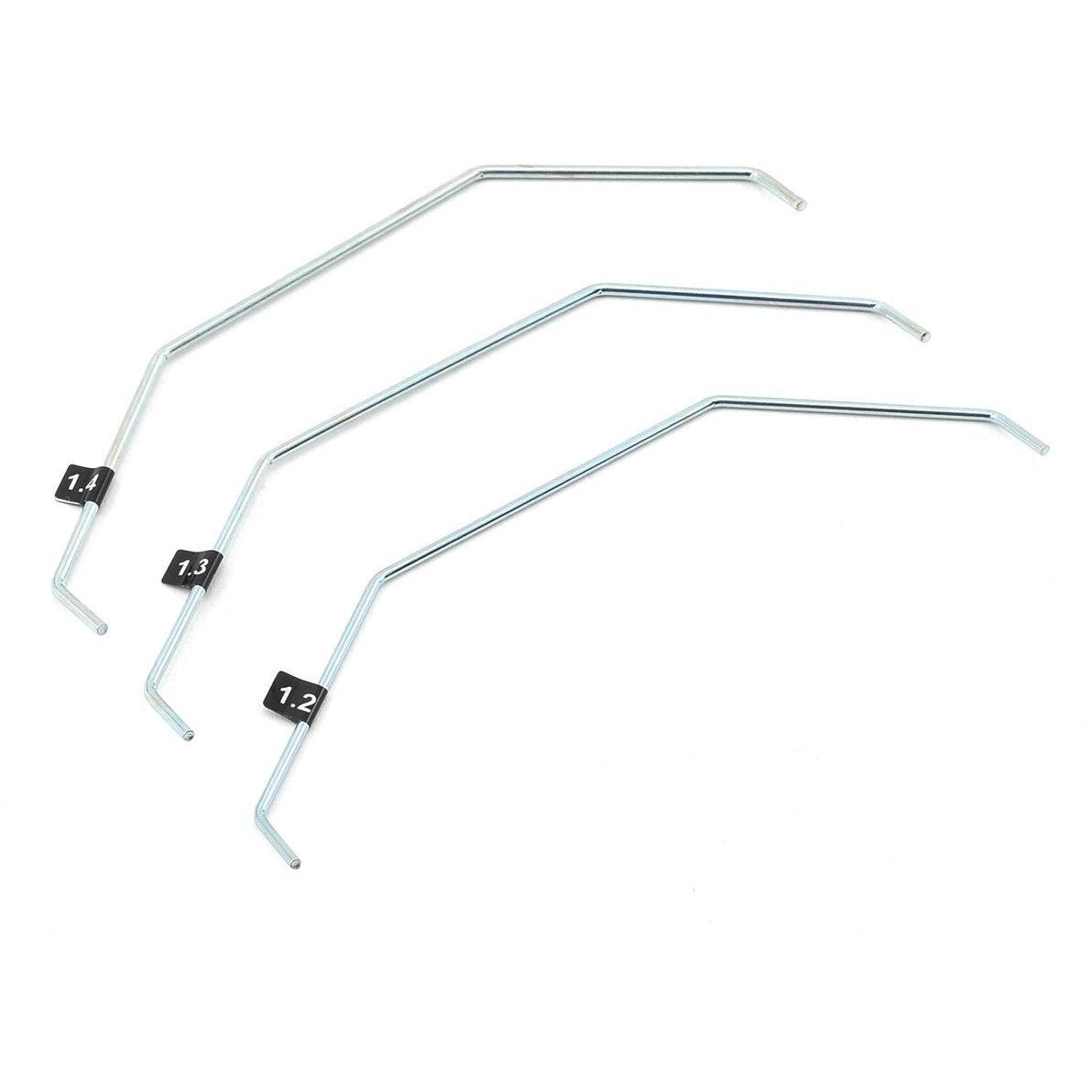 HB Racing D216 Rear Swaybar Set (1.2/2.3/1.4mm)