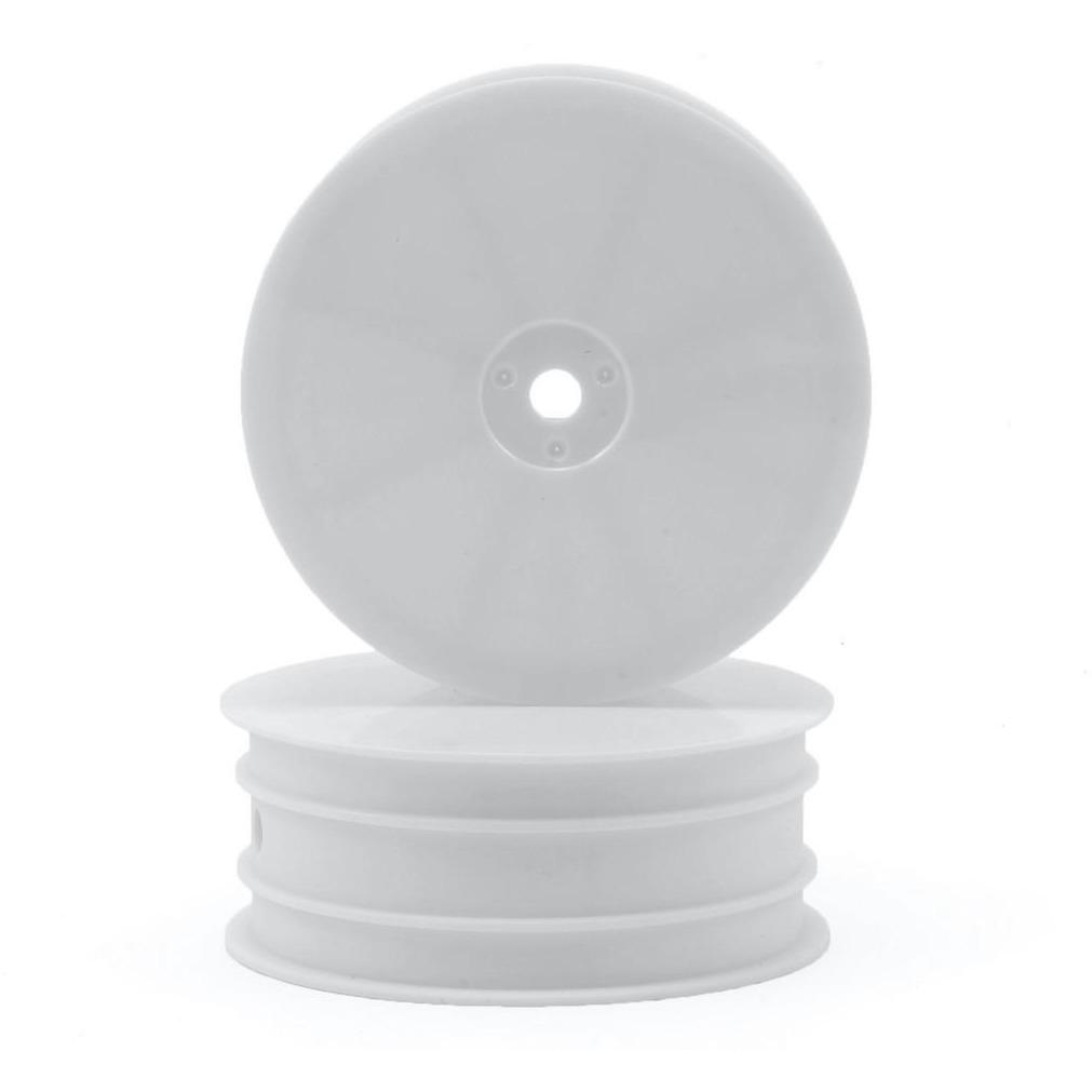 HB Racing 12mm Hex 2.2 Front Wheels (2) (White) (D216)