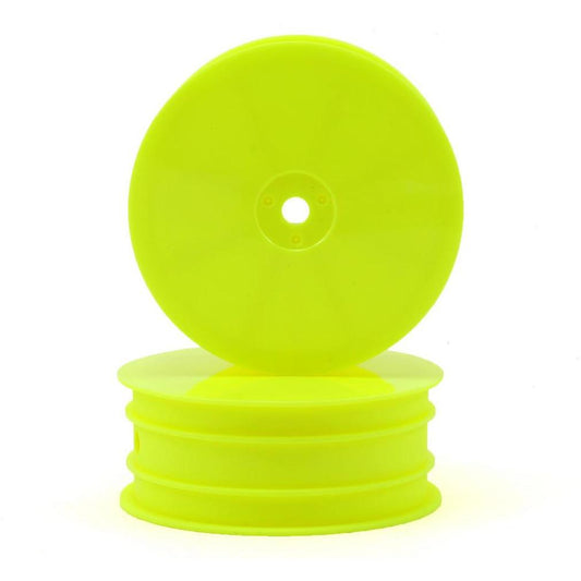HB Racing 12mm Hex 2.2 Front Wheels (2) (Yellow) (D216)