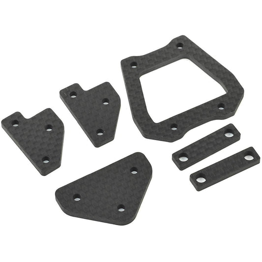 HB Racing E817/E817T Carbon Chassis Brace Set
