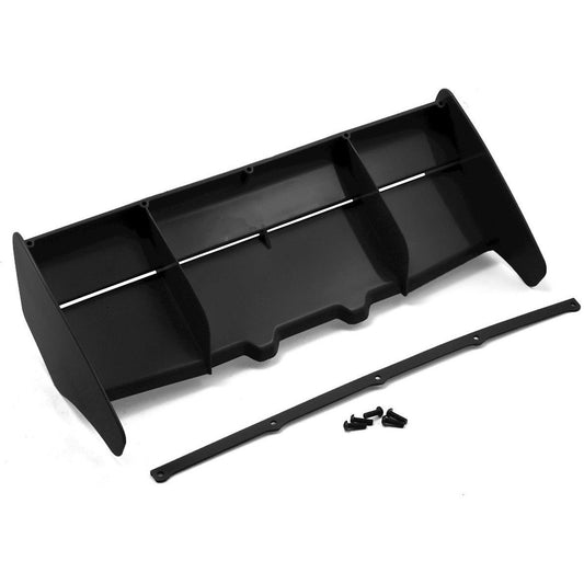 HB Racing 1/8 Rear Plastic Wing (Black)