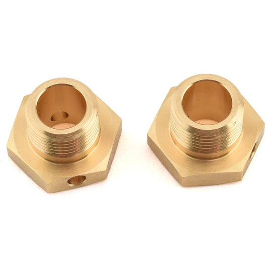 HB Racing D819 Brass Wheel Hex Hub (2) (Narrow)