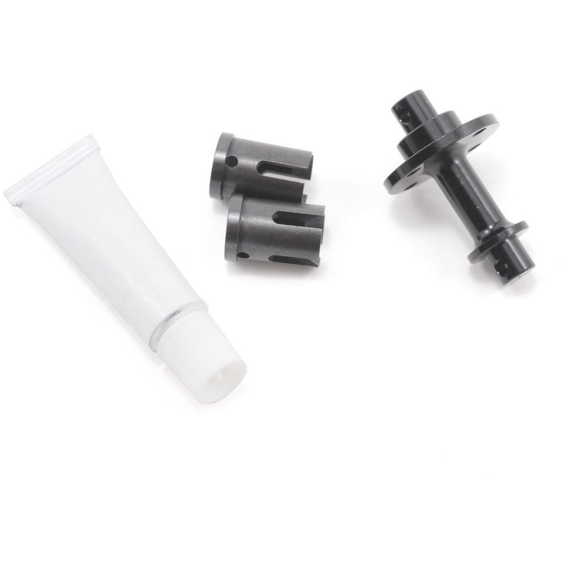 HB Racing Front Solid Axle Set Ver.3 (Black)
