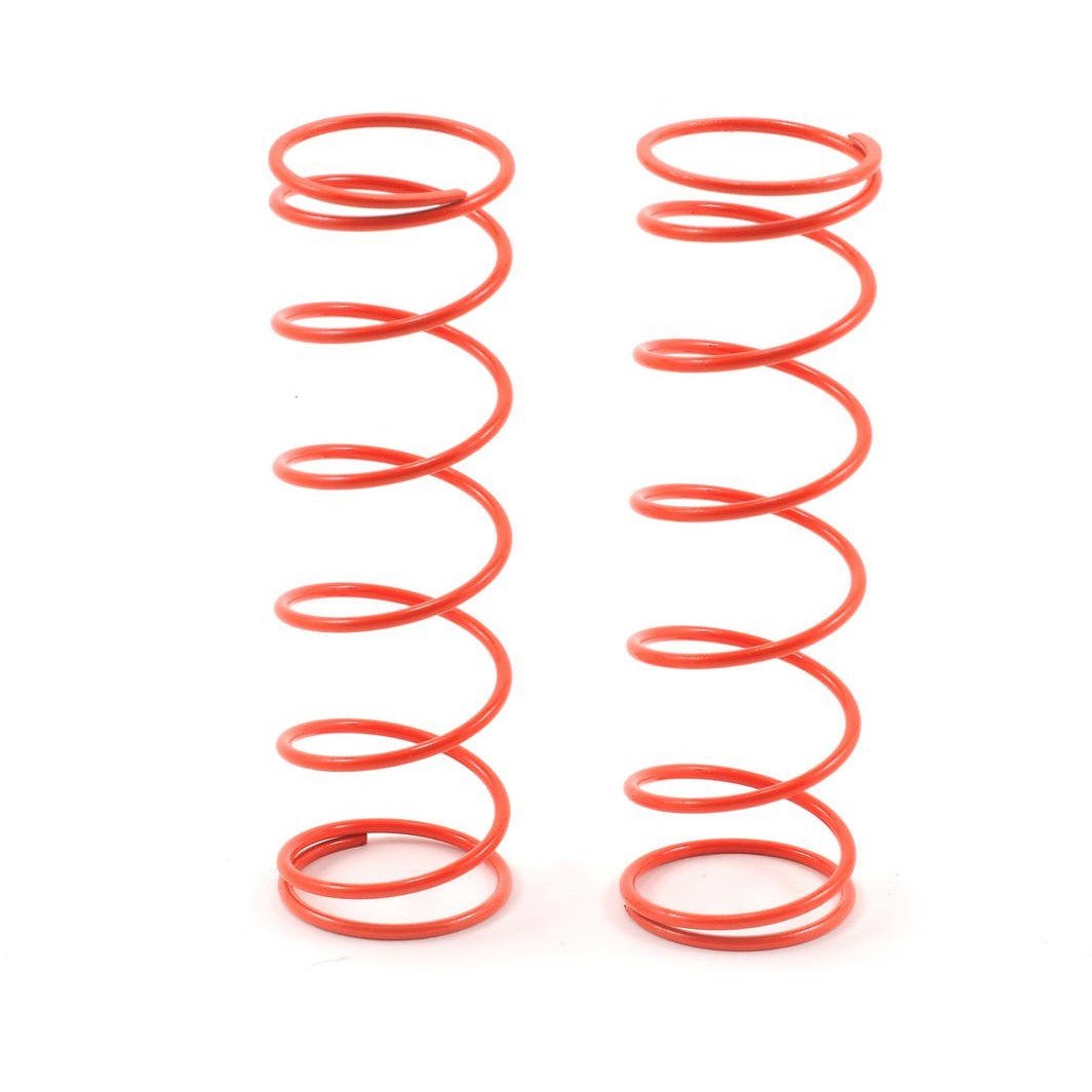 HB Racing 76mm Big Bore Shock Spring (Orange - 74Gf) (2)