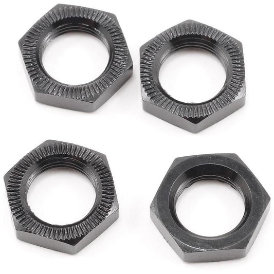 HB Racing 17mm Wheel Nut (Black) (4)