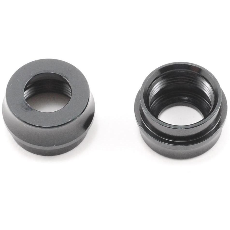 HB Racing Big Bore Shock Bottom Cap (Black) (2)