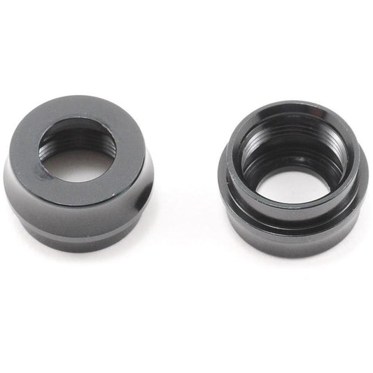 HB Racing Big Bore Shock Bottom Cap (Black) (2)