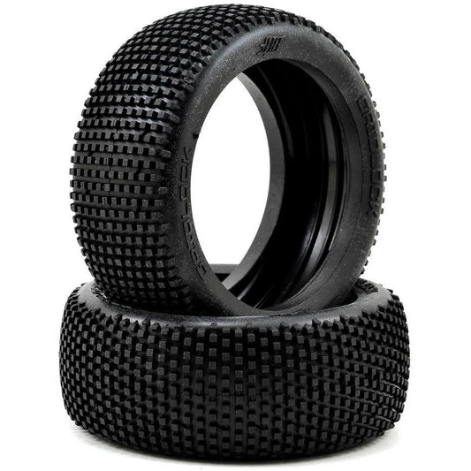 HB Racing Gridlock 1/8 Buggy Tire (2) (Pink)