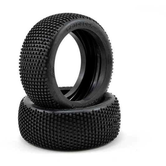 HB Racing Gridlock 1/8 Buggy Tire (2) (Red)