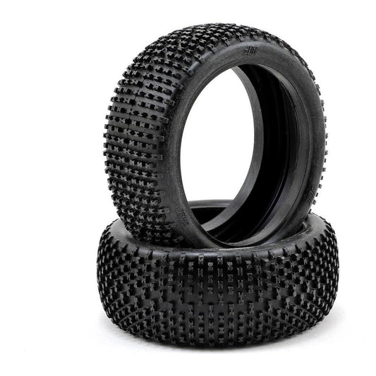 HB Racing Khaos 1/8 Buggy Tire (2) (Red)