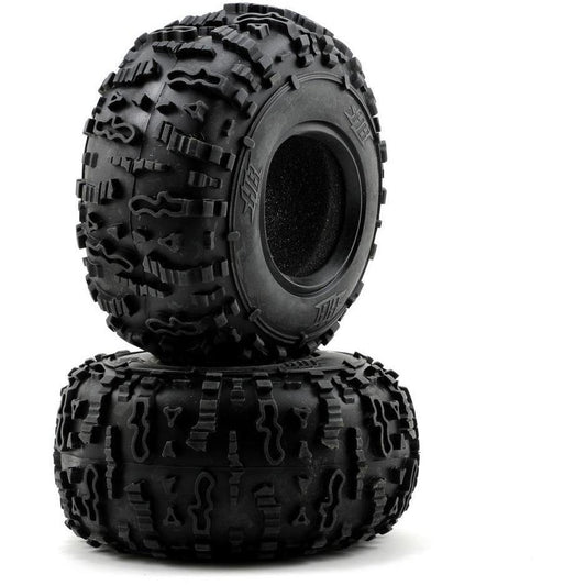 HB Racing Rover 2.2" Rock Crawler Tires (2) (Blue)