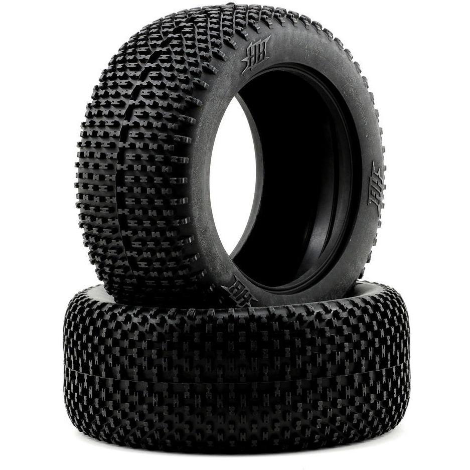 HB Racing Khaos 1/8 Truggy Tire (2) (Pink)