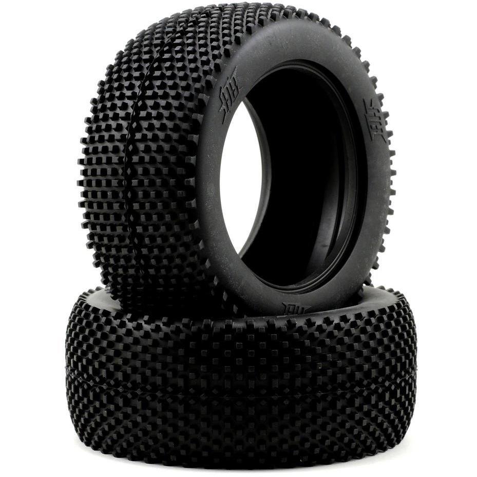 HB Racing Block 1/8 Truggy Tire (2) (Red)