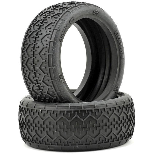 HB Racing Beams 1/8 Buggy Tire (2) (Pink)