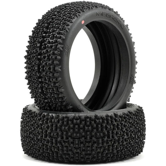 HB Racing Megagrid 1/8 Buggy Tire (2) (Pink)