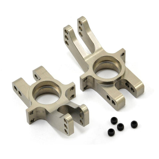HB Racing Aluminum Rear Hub Set