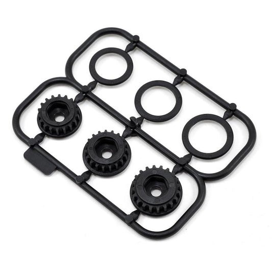 HB Racing Center Pulley Set (18T/19T/20T)