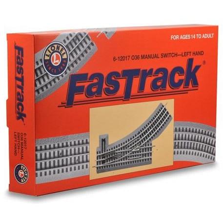 O-36 FasTrack Manual Left-Hand Switch