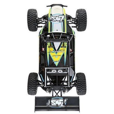 DEMO RUN ONLY-Losi Desert Buggy XL-E 1/5 RTR 4WD Electric Buggy (Black) w/2.4GHz Radio & AVC