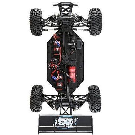 DEMO RUN ONLY-Losi Desert Buggy XL-E 1/5 RTR 4WD Electric Buggy (Black) w/2.4GHz Radio & AVC