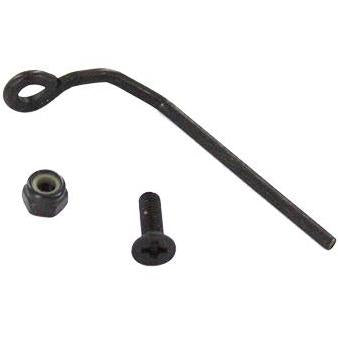 2059 Exhaust pipe; Holder w/cap; screw & nut